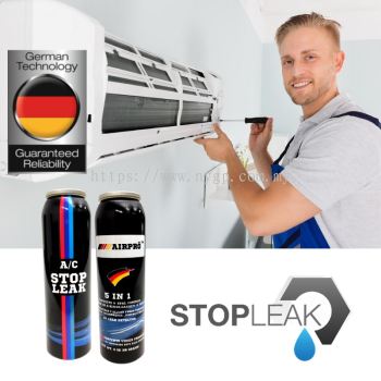 AIRPRO AC Stop Leak for Air Cond Rumah Home Refrigerator Freezer Leak Sealer Leak R410 R22 R32 R134 Air cond Refrigerant