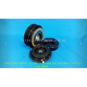 MERCEDES BENZ 210 7SBU16 ND 6PK 12V MAGNET CLUTCH  MC-8040