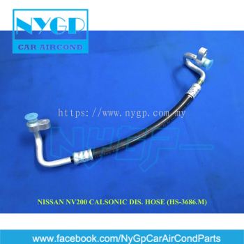 SILICONE NISSAN NV200  CALSONIC AIR COND DISCHARGE HOSE  HS-3686.M