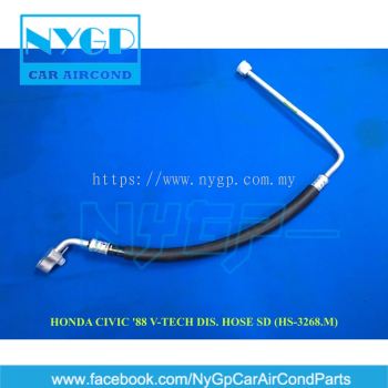 SILICONE HONDA CIVIC '88 V-TECH SD AIR COND  DISCHARGE HOSE  HS-3268.M