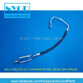 SILICONE KIA CERATO K3 1.6 '13  DOOWON AIR COND DISCHARGE HOSE  HS-3598.M