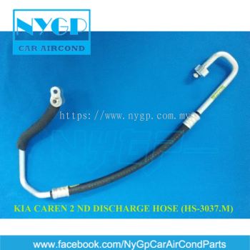 SILICONE KIA CARENS 1  ND AIR COND DISCHARGE HOSE  HS-3037.M