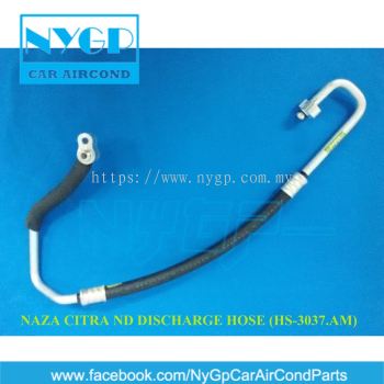 SILICONE NAZA CITRA ( DENSO SYSTEM ) AIR COND DISCHARGE HOSE  HS-3037.AM