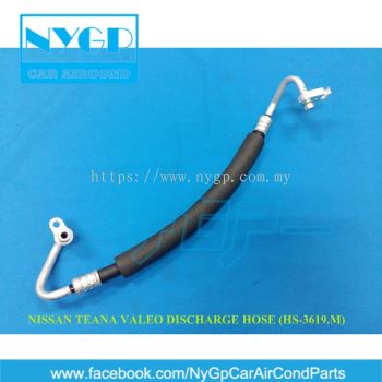 SILICONE NISSAN TEANA  VALEO  AIR COND DISCHARGE HOSE  HS-3619.M