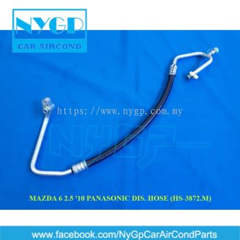 SILICONE MAZDA 6 2.5 '10  PANASONIC AIR COND DISCHARGE HOSE  HS-3872.M