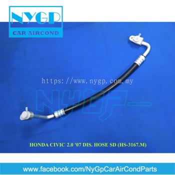 SILICONE HONDA CIVIC 2.0 '07 SD AIR COND DISCHARGE HOSE  HS-3167.M