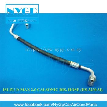 SILICONE ISUZU D-MAX 2.5 (CALSONI TYPE ) CAIR COND DISCHARGE HOSE  HS-3230.M