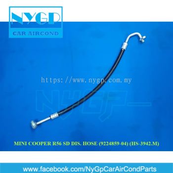 SILICONE MINI COOPER R56 (SANDEN SYSTEM ) AIR COND DISCHARGE HOSE (9224859-04)  HS-3942.M