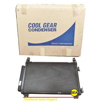 (ORIGINAL) DENSO TOYOTA VIOS YEAR 2003 (AUTO) CONDENSER CARRY WITH BRACKET AND RECEIVER DRIER - 446700-8250