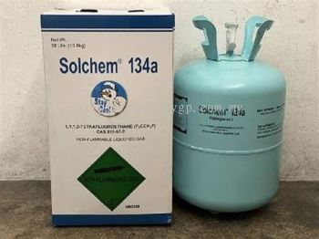 Solchem R134 R134a 134A AIR COND KERETA Refrigerant Gas R134a 13.6kg