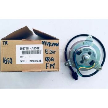 100% original Nissan Urvan E25 / Caravan 07'-14' AirCond Condenser Fan Motor . van