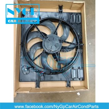 PROTON X70 CBU TYPE FAN MOTOR SET WITH FAN MOTOR , FAN BLADE , FAN SHROUD RADIATOR FAN COMPLETE SET