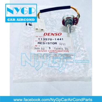 PROTON WIRA / SAGA & ISWARA OLD MODEL 1985-2003 AIR COND RESISTOR CONTROL (DENSO 1441) (3445)