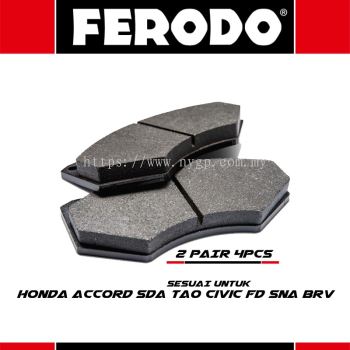 FERODO FRONT BRAKE PAD Honda Accord SDA TAO Civic FD SNA BRV  SPM