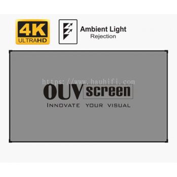 OUV ALR UST 4K UHD FIXED PROJECTOR SCREEN (TAIWAN MATERIAL)