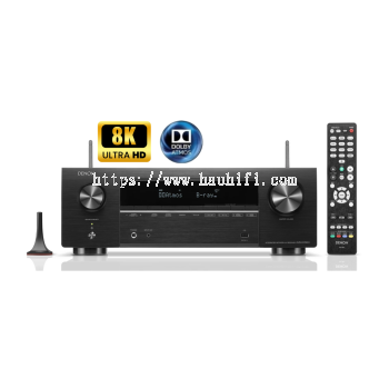 DENON AVR-X1700H 7.2 CHANNEL ATMOS  8K NETWORK AV RECEIVER