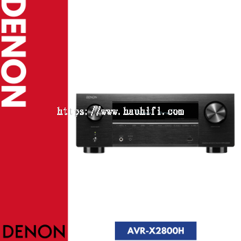 DENON AVR-X2800H 7.2CH DOLBY ATMOS 8K NETWORK AV RECEIVER