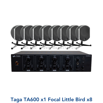 Taga Harmony TA600Multi Amplifier & Focal Little Bird Package