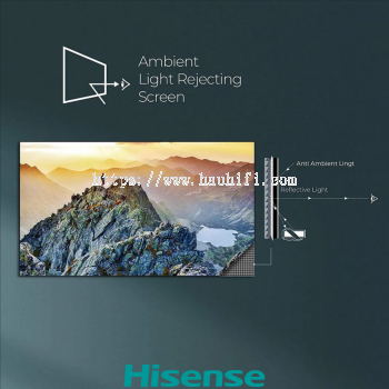 Hisense F100W Fresnel UST ALR Hard Fixed Screen 100inch