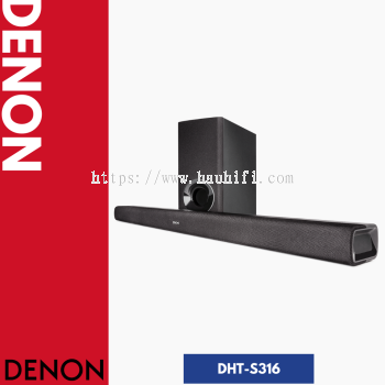 Denon DHT-S316 Soundbar With Wireless Subwoofer