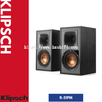 Klipsch R-51PM Power Monitor Speaker With Bluetooth and Phono Input