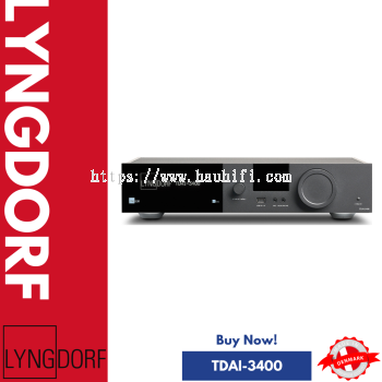 Lyngdorf TDAI-3400 Integrated Amplifier Made In Denmark