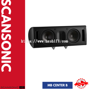 Scansonic MB Center B Center Speaker Made In Denmark