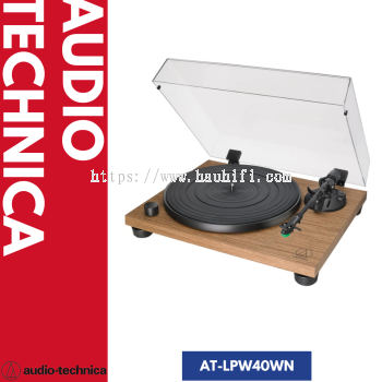 Audio Technica AT-LPW40WN Fully Manual Belt Drive Turntable