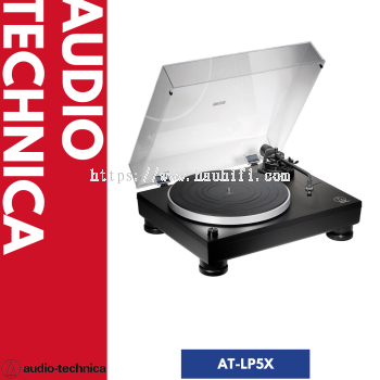 Audio Technica AT-LP5X Fully Manual Direct Drive Turntable