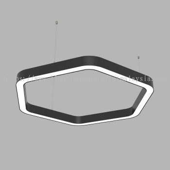 HEXAGRAM SHAPE BENDABLE ALUMINIUM LIGHT