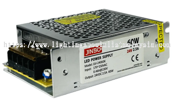 JINBO JLV 60W 24V POWER SUPPLY IP20