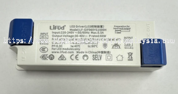 LIFUD CONSTANT CURRENT 1500MA 60W DRIVER