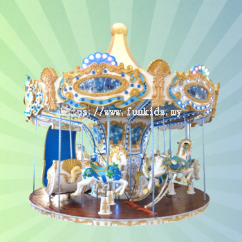 16 Seaters Carousel Amusement Park Horse Carousel For Rent