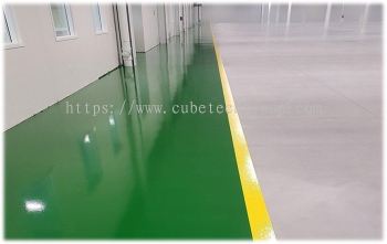 Warehouse Epoxy Walkway