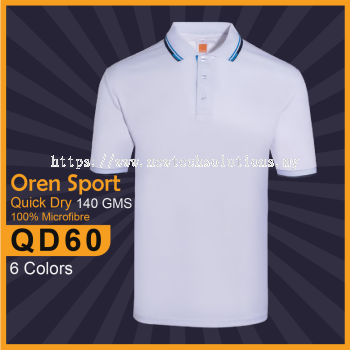 QD60 Micorfibre Polo T-Shirt