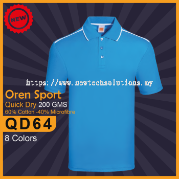 QD64 Premium Polo T-Shirt