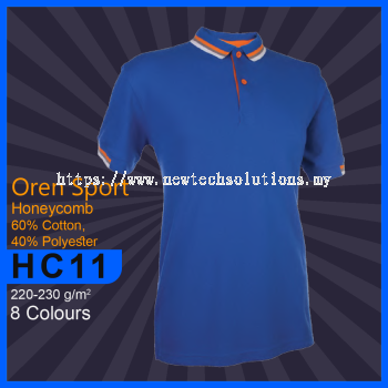 HC11 Honeycomb Polo T-Shirt