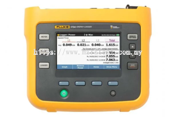 Fluke 1732 and 1734 Three-Phase Electrical Energy Loggers