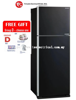 SHARP 2 DOOR INVERTER REFRIGERATOR  SJE5381MK 480L