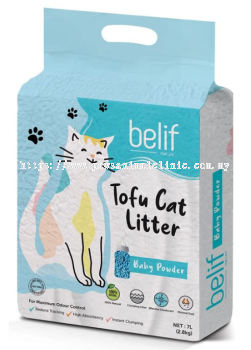 Belif Tofu Cat Litter  - Baby Powder