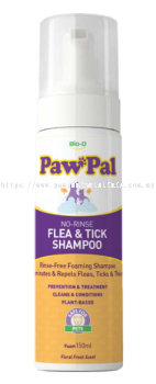 Pawpal Flea & Tick No-Rinse Shampoo