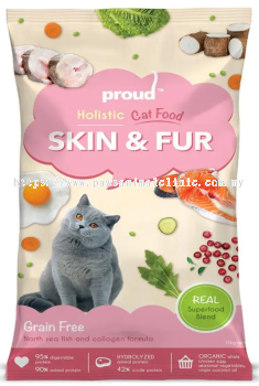 Proud Holistic Cat Kibbles - Skin & Fur