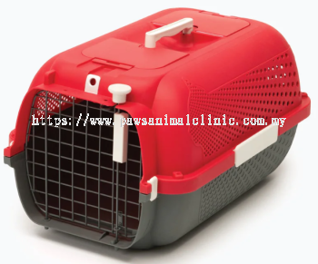 Catit Voyageur Cat Carrier Red&Grey