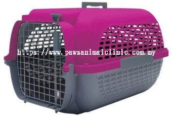 Dogit Voyageur Dog Carrier Fuchsia&Grey