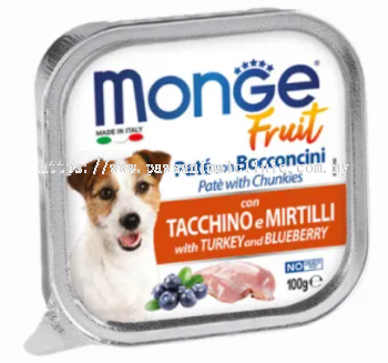 Monge Fruit - Turkey & Blueberry