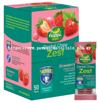 HD Dental Chew Zest Strawberry