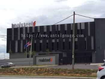 RealSteel Signage Frontlit