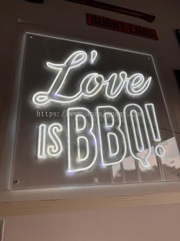 BBQ Neon Signage