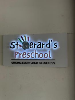 Preschool Back Lit Signage