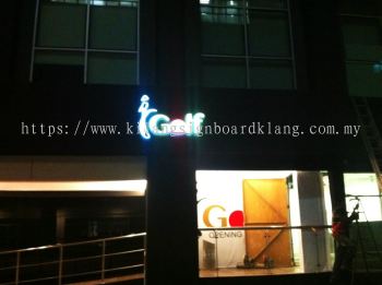 *JGOLF - Publika Mall Mont Kiara* LED Conceal Box Up Lettering